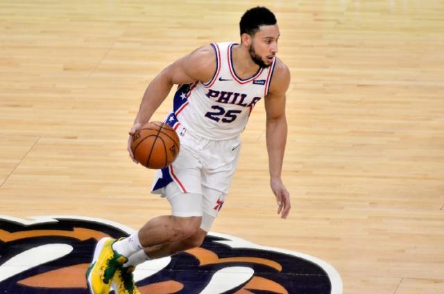 jiuyou游戏-76人不敌残阵开拓者 恩比德西蒙斯缺一不可！