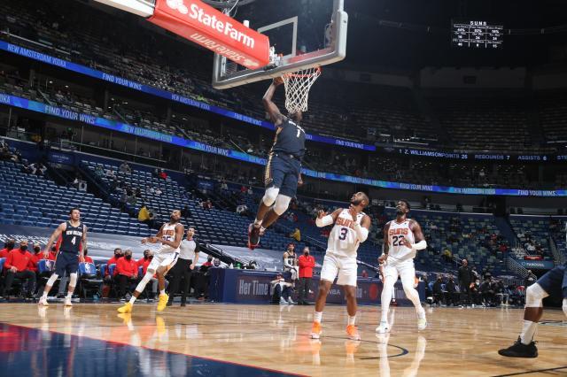 九游平台-锡安打出赛季最佳一战！鹈鹕双星进步有秘籍